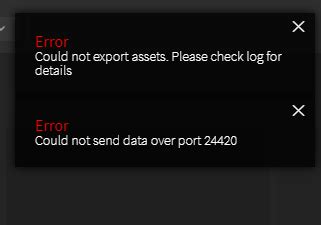 Log In My Account xz. . Could not send data over port 24420